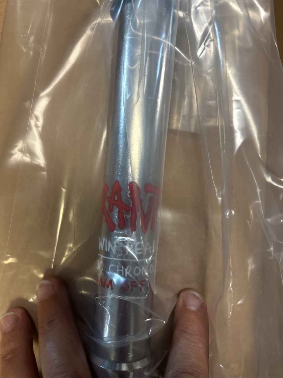 Bmx Fork Rant 18” Inch Twin Peaks Chrome 3/8 Axle 1 1/8 Steerer New Free Ship