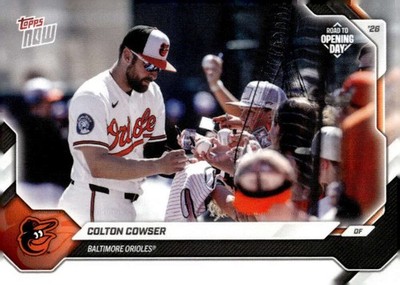 COLSTON COWSER 2026 Topps NOW Road Opening Day #5 PR:1141 Orioles NM-M ID:169336