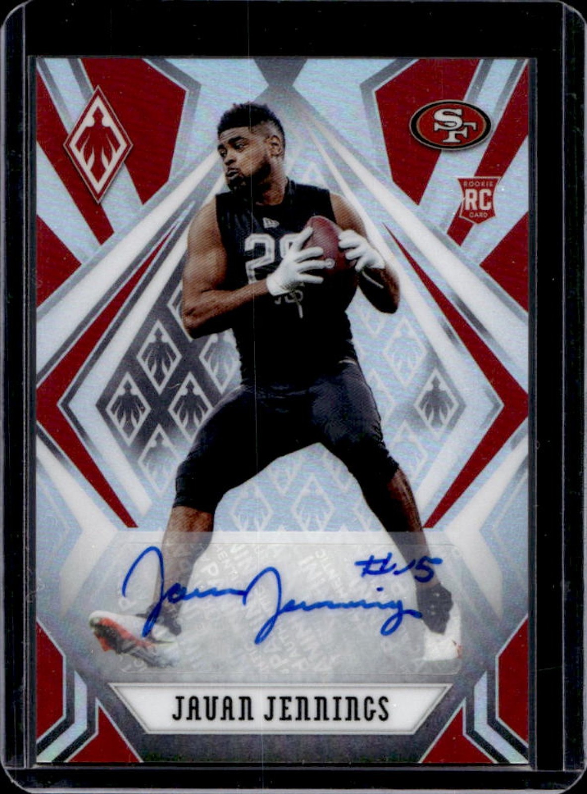 Jauan Jennings Panini Phoenix #196 Autograph