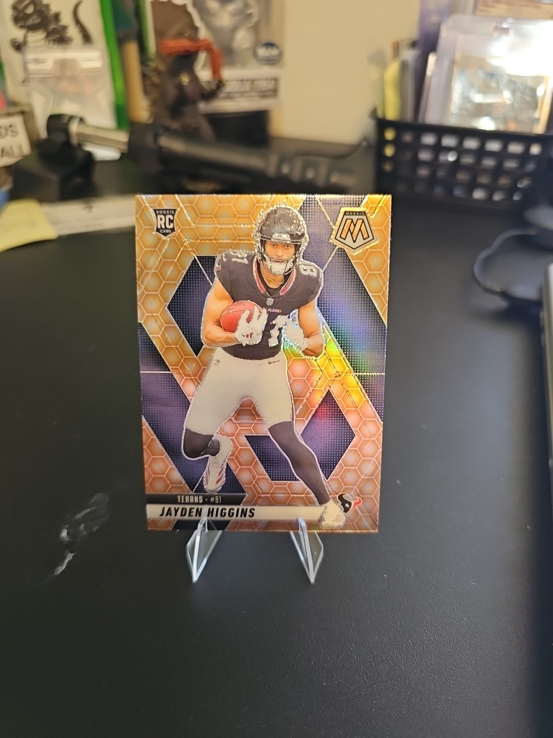 2025 Panini Mosaic Jayden Higgins #346 Honeycomb Prizm
