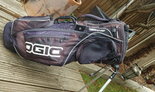 OGIO Ozone Stand Golf Bag 8-Way 5 Zipped Pockets Dual Strap Rain Hood