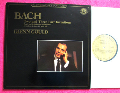 Glenn Gould BACH: Two and Three Part Inventions - CBS MASTERWORKS STEREO 60254