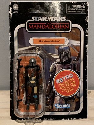 Star Wars 3.75  The Retro Collection The Mandalorian Action Figure Sealed