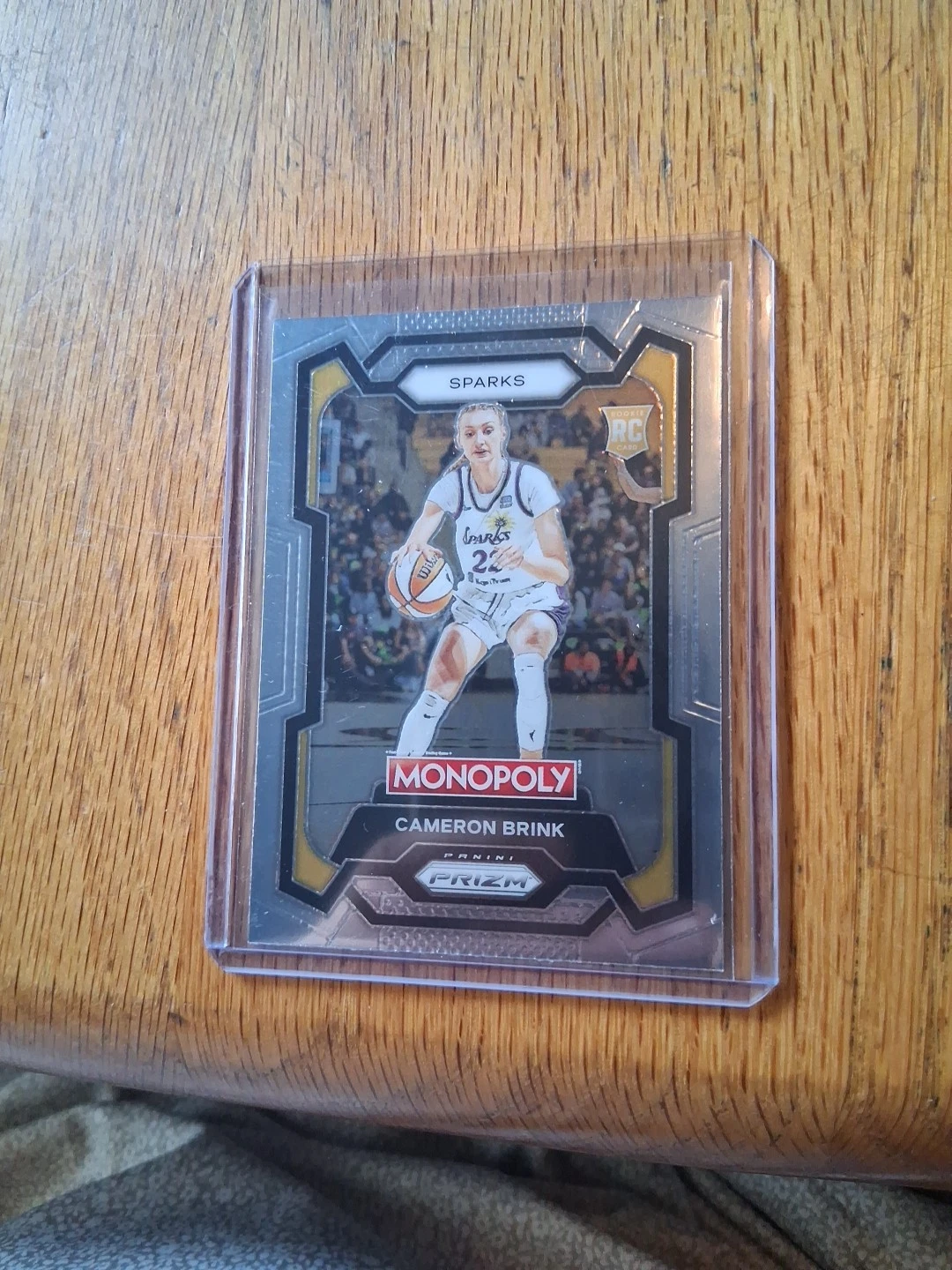 2024 WNBA Monopoly Prizm Basketball Cameron Brink (RC) Base Card #39