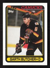 1990-91 Topps #150 Garth Butcher C03