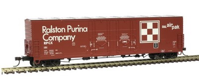 Atlas HO Scale Evans 53' Double Plug-Door Box Car Ralston Purina/RPCX #103