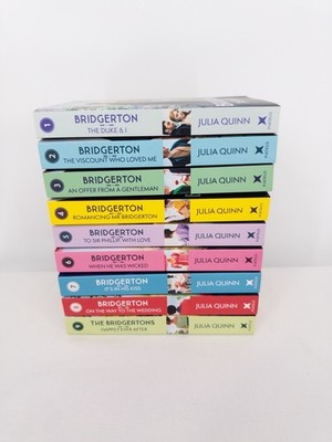 Julia Quinn Bridgerton Book Bundle 1-9 Paperback Complete Series Set