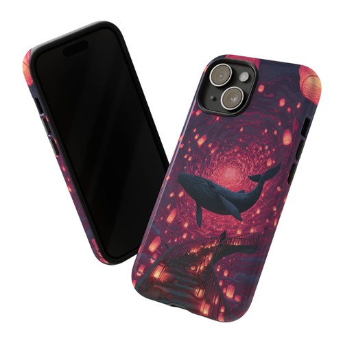 Flying Whale Staircase Lanterns - Phone Cover Case for iPhone, Galaxy, Pixel - 第 38/259 張圖片