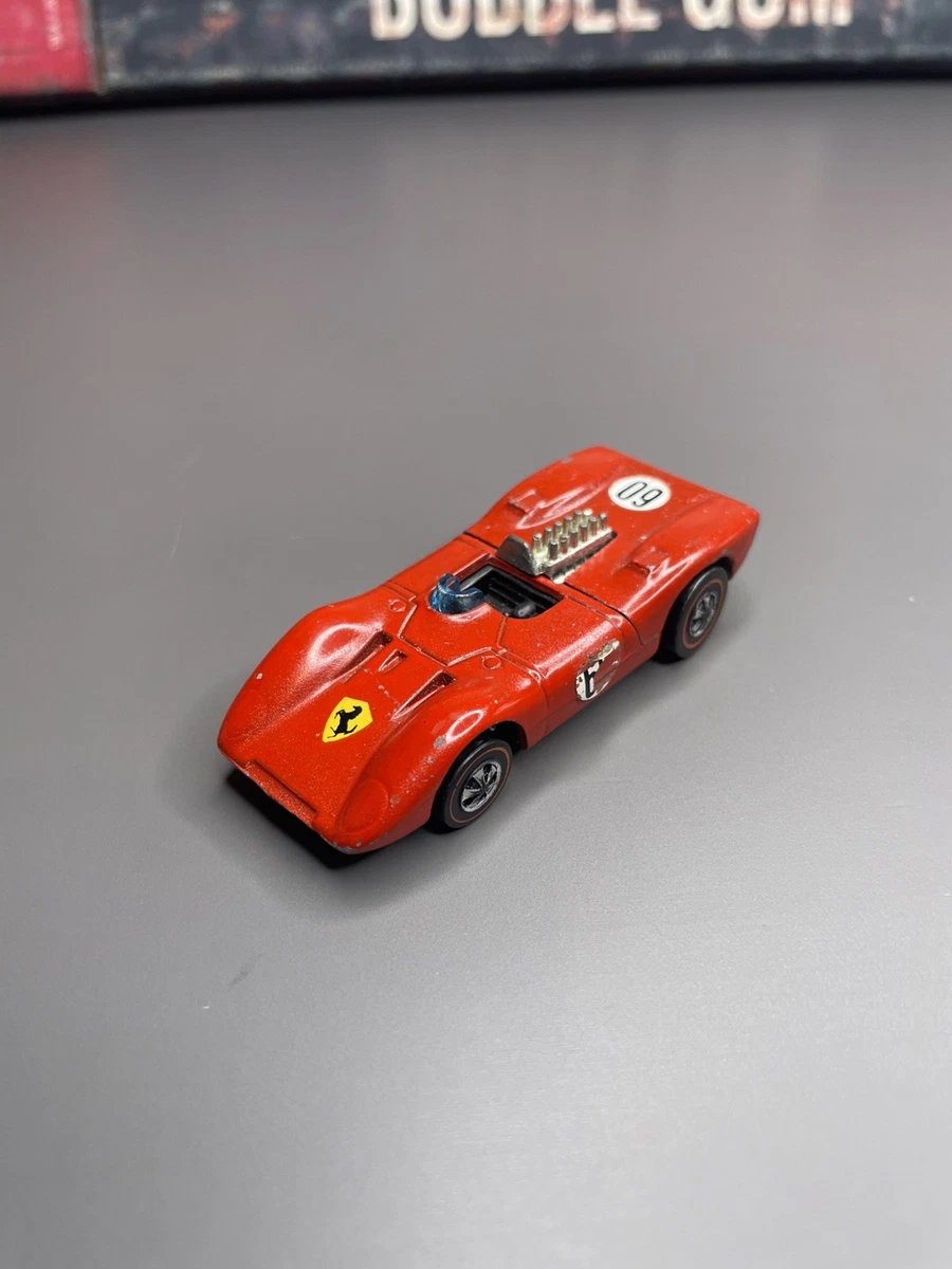 Hot Wheels Redlines Ferrari 1969 Year of Manufacture Vintage