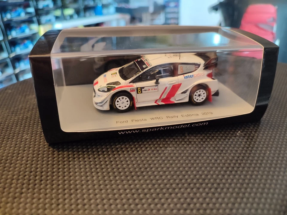 1x Spark FORD FIESTA Wrc Plus O. Tanak Rally ESTONIA 2019 -1:43 RARE Lmt. - Immagine 2 di 4