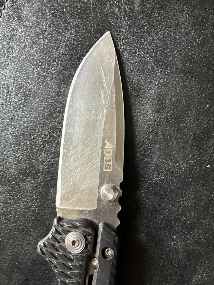 Cuchillo táctico Cold Steel AD-15 3.5" S35VN acero negro G-10 con bloqueo de escorpión Foto 3 de 4