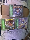 PlayStation 1 Game Lot High Grade Very Clean Discs Rayman Crash And Spyro