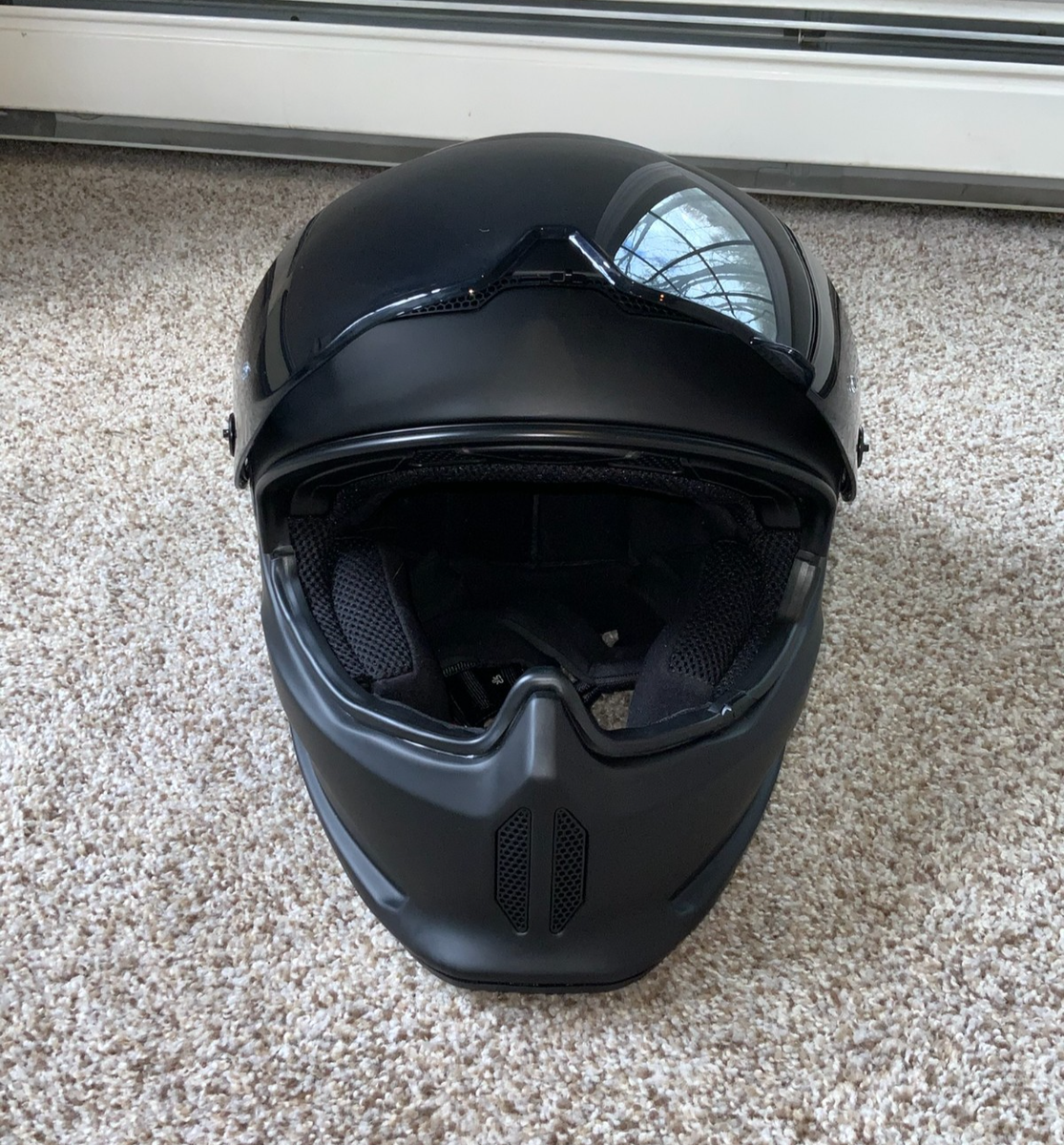 Ruroc Atlas 4.0 Carbon Core Matte Black Helmet L / XL - Brand New