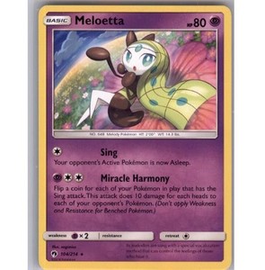 meloetta pokemon card value Phantasmal Flames #040/94 Reverse Holo this Pokmon can use attacks during your first turn Meloetta EX - 159/086 -