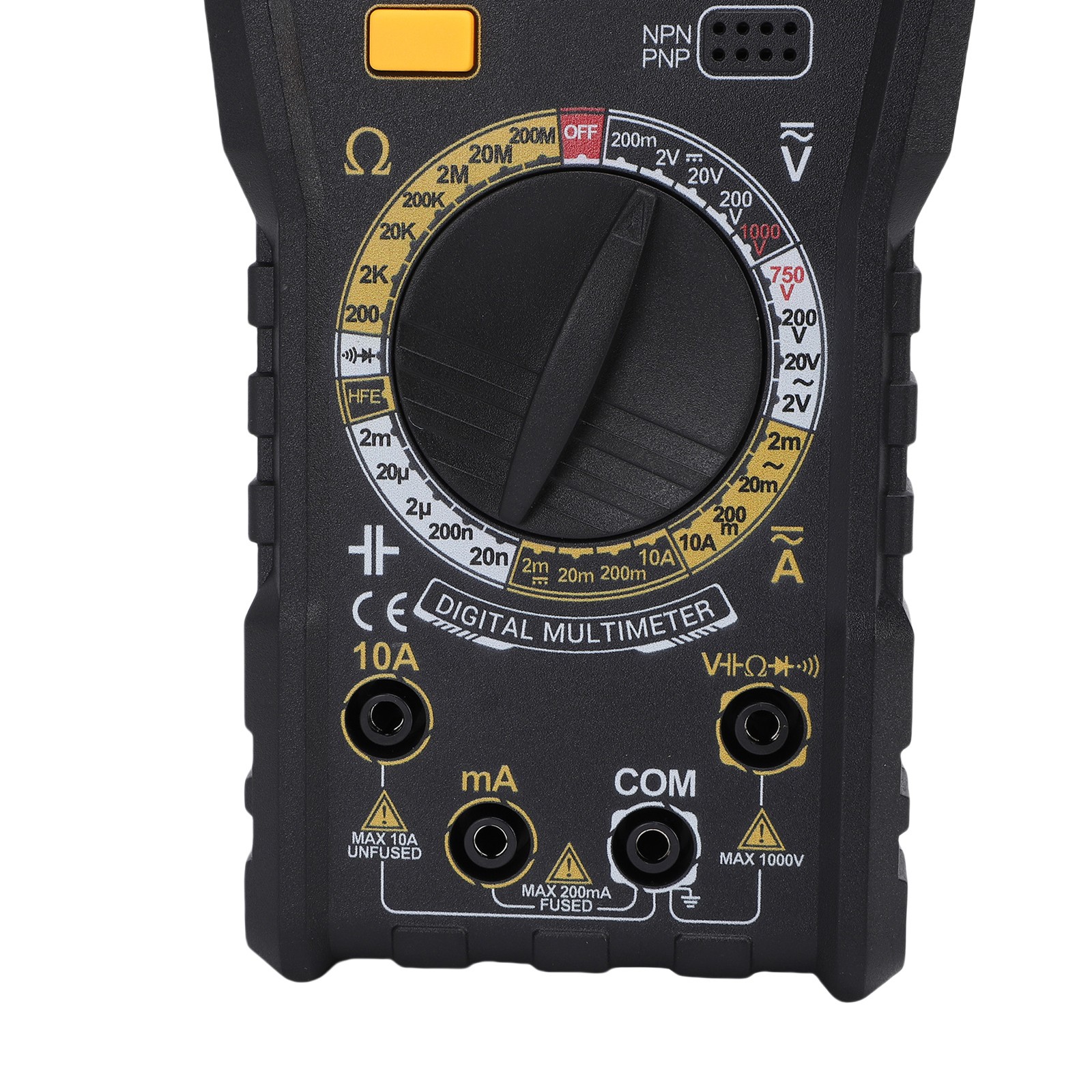 Digital Multimeter 1999 Counts AC DC Voltage Tester With Current Capacitance
