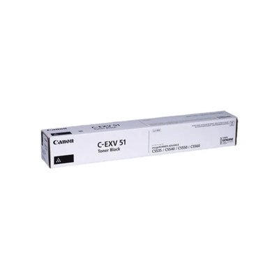 Original Canon C-EXV51 Tonerkassette Schwarz 0481C002AA 