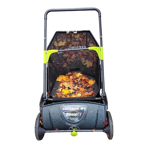 Adjustable Walk Behind Cleaner Push Leaf Grass Collector PICK UP ONLY