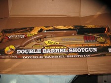 Kidz Toyz Western Legends Electronic Double Barrel Shotgun NIB