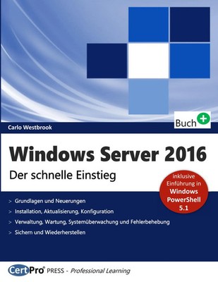 Carlo Westbrook | Windows Server 2016 | Taschenbuch | Deutsch (2018) | 624 S.