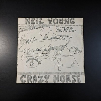 Neil Young With Crazy Horse - Zuma UK press LP 1975 (VG+/VG) K 54057 .