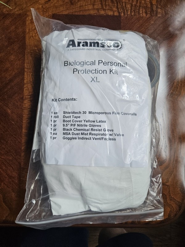 Hazmat Biological Suit