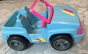 1994 Vintage Mattel Barbie Blue Beach Jeep Dune Buggy 4 x 4 Car