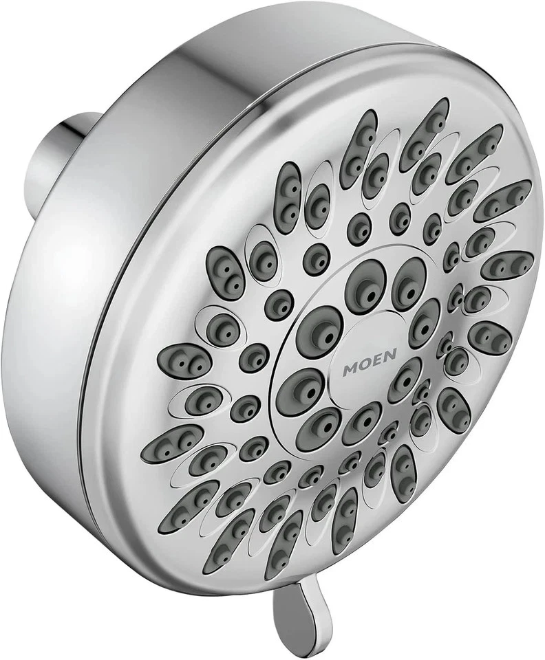 Ignite Chrome Five-function Shower Head With 2.5 GPM High-Pressure Spray, e0