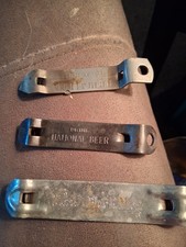 Vintage Can Openers With Beer Advertising.