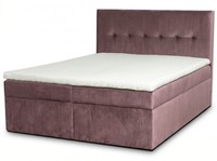 LuxuriöSes Braunes Boxspringbett 160 × 200 Bett Mit Stauraum SchlafzimmermöBel
