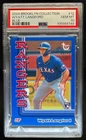 2024 Topps Brooklyn Collection Wyatt Langford RC Blue #8/40 Rangers PSA 10