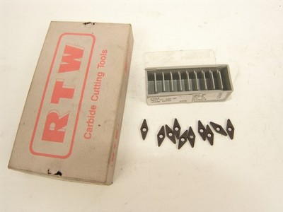 Qty 10 RTW 090195 Style UBGT-21.52E-GP Grade RC906 Carbide Inserts 2248 G83711-2