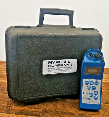 Myron L 6PFC E Ultrameter II Handheld Water Quality Test Meter w Case *READ*
