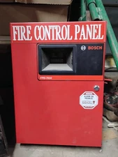 Bosch FPD-7024 Fire Alarm Control Panel  With Board And Transformer. NO KEY!