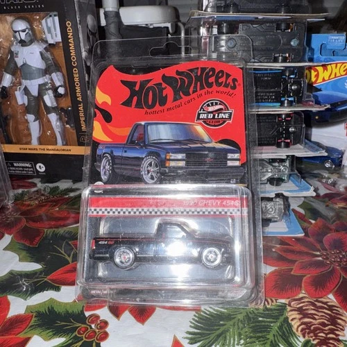 Hot Wheels Red Line Club 1990 Chevy 454 SS (Black) w/Protector case