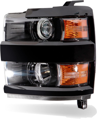 Headlights Assembly Compatible with Chevy Silverado 2500HD 2015-2019,Headlamp Ha