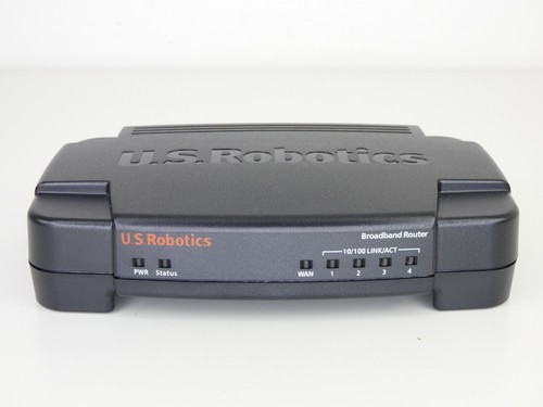 Broadband Router High Speed Internet Sharing US Robotics Model 8004 - Picture 4 of 13