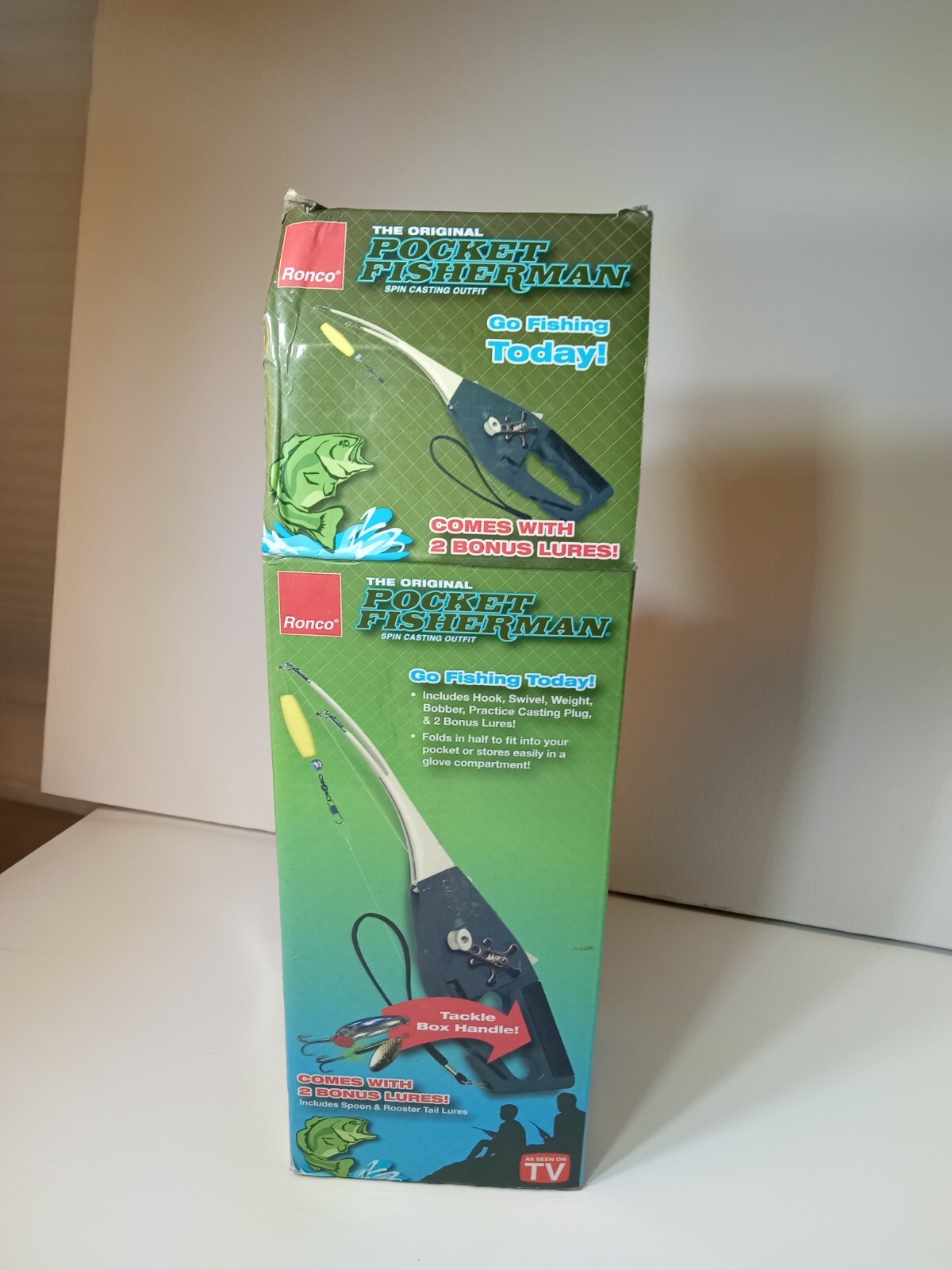 Ronco The Original Pocket Fisherman Spin Casting Outfit 2014 w/Box