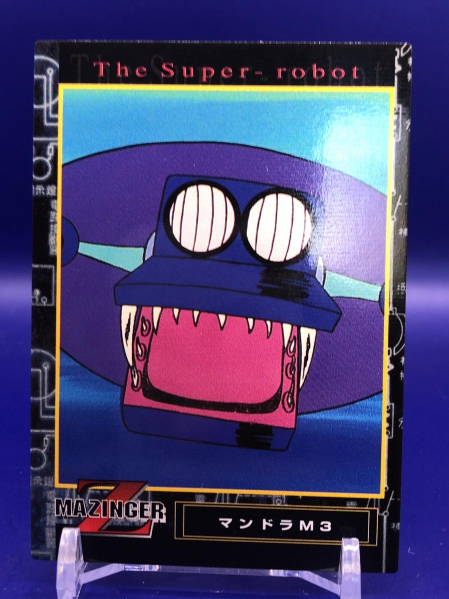 Mandra M3 48 Mazinger Z Card Amada 1997 Japanese | eBay