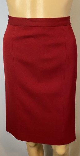 JEAN PAUL GAULTIER FEMME ROTER BLEISTIFTROCK GR. I 40 / US 6