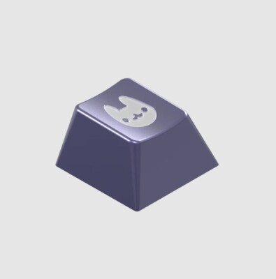 RAMA GMK Tuzi Bunny Artisan Metal Keycap NEW