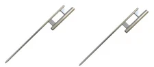 (2 pack) Ground Spike for Swooper Pole Feather Flag Windless Pole Pole Holder