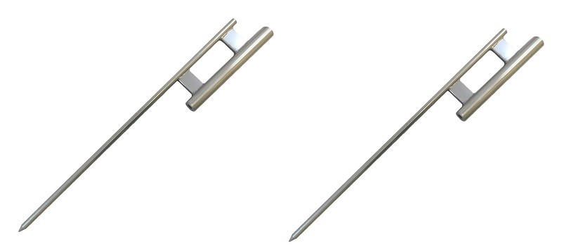 (2 pack) Ground Spike for Swooper Pole Feather Flag Windless Pole Pole Holder