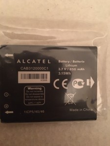 Аккумулятор alcatel cab3120000c1