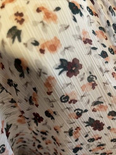 Torrid Sheer Open Front High-Low Floral Dress Cover Up - Picture 14 of 19