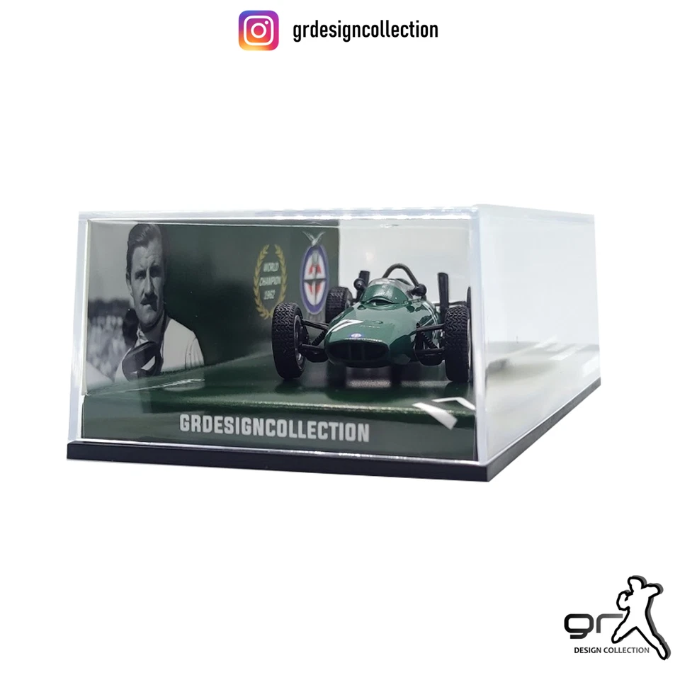 Graham Hill - BRM P57 - F1 World Champion 1962 / Altaya - IXO / 1:43 - Immagine 3 di 4
