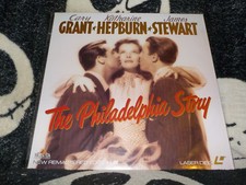 The Philadelphia Story Laserdisc LD Cary Grant Free Ship 50 Orders