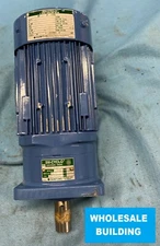 SM-CYCLO CNVM05-5087-15 GEAR MOTOR,1/2HP, RATIO 151, RPM 1410, 200V