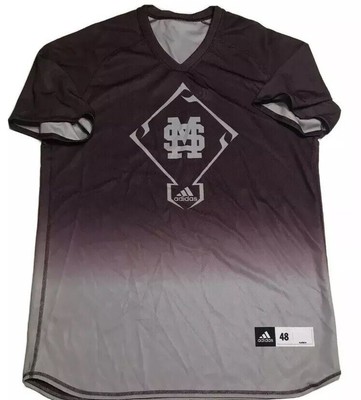 adidas mississippi state baseball jersey