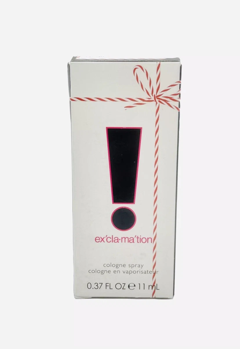 Exclamation store cologne spray