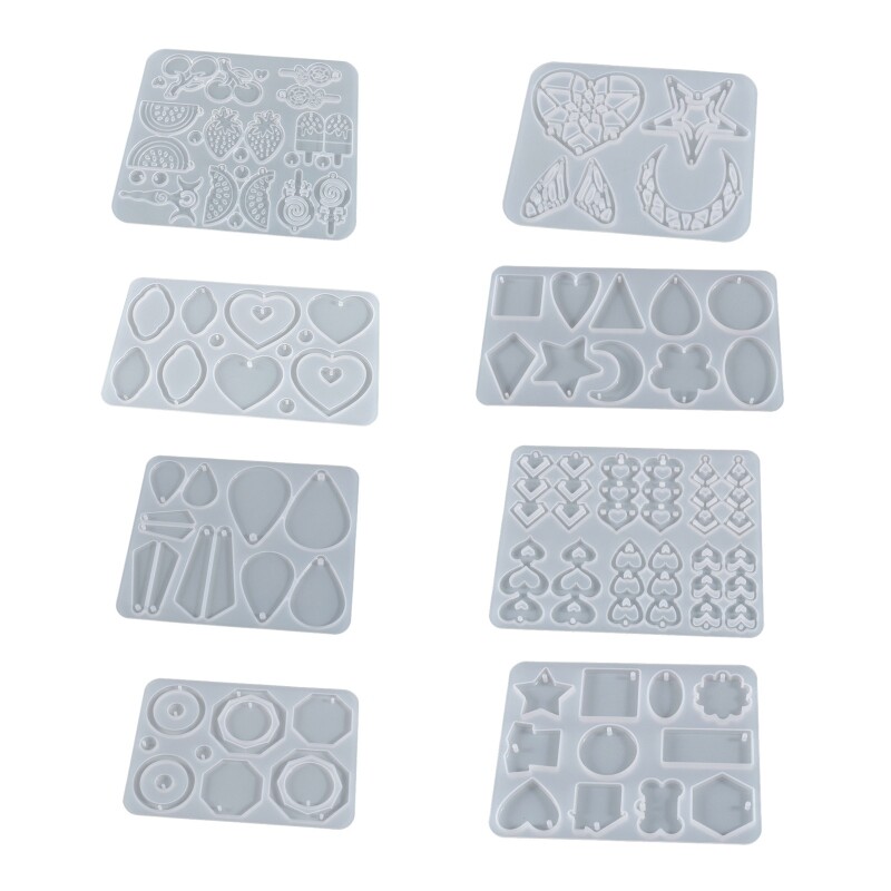 Jewelry Casting Molds Jewelry Silicone Casting Mold for Resin Epoxy DIY Crafting
